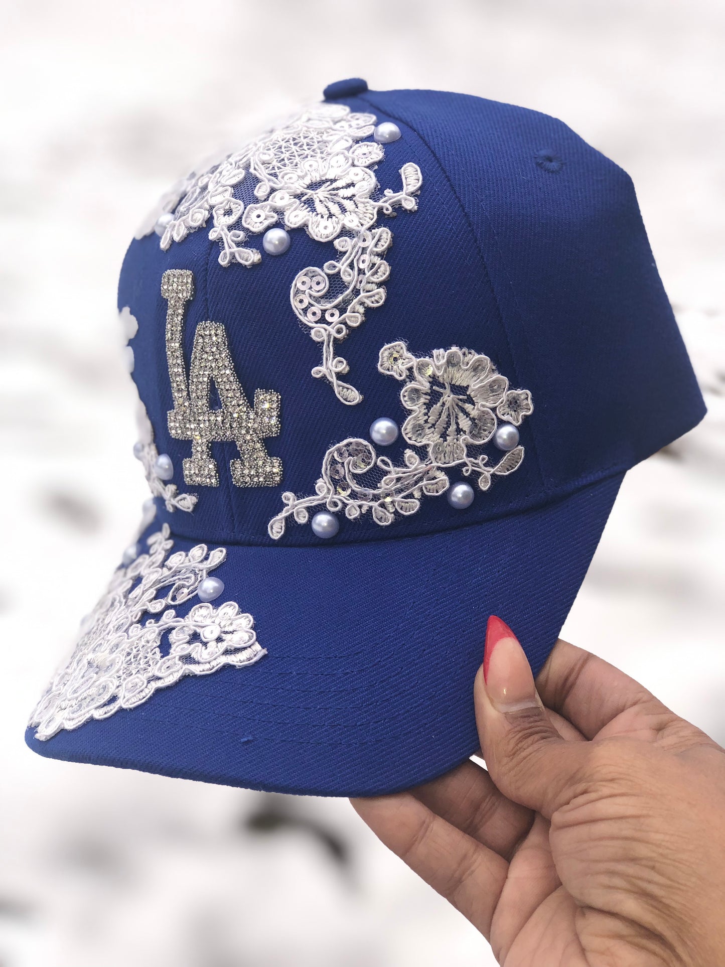 Lace & Pearls NY Hat