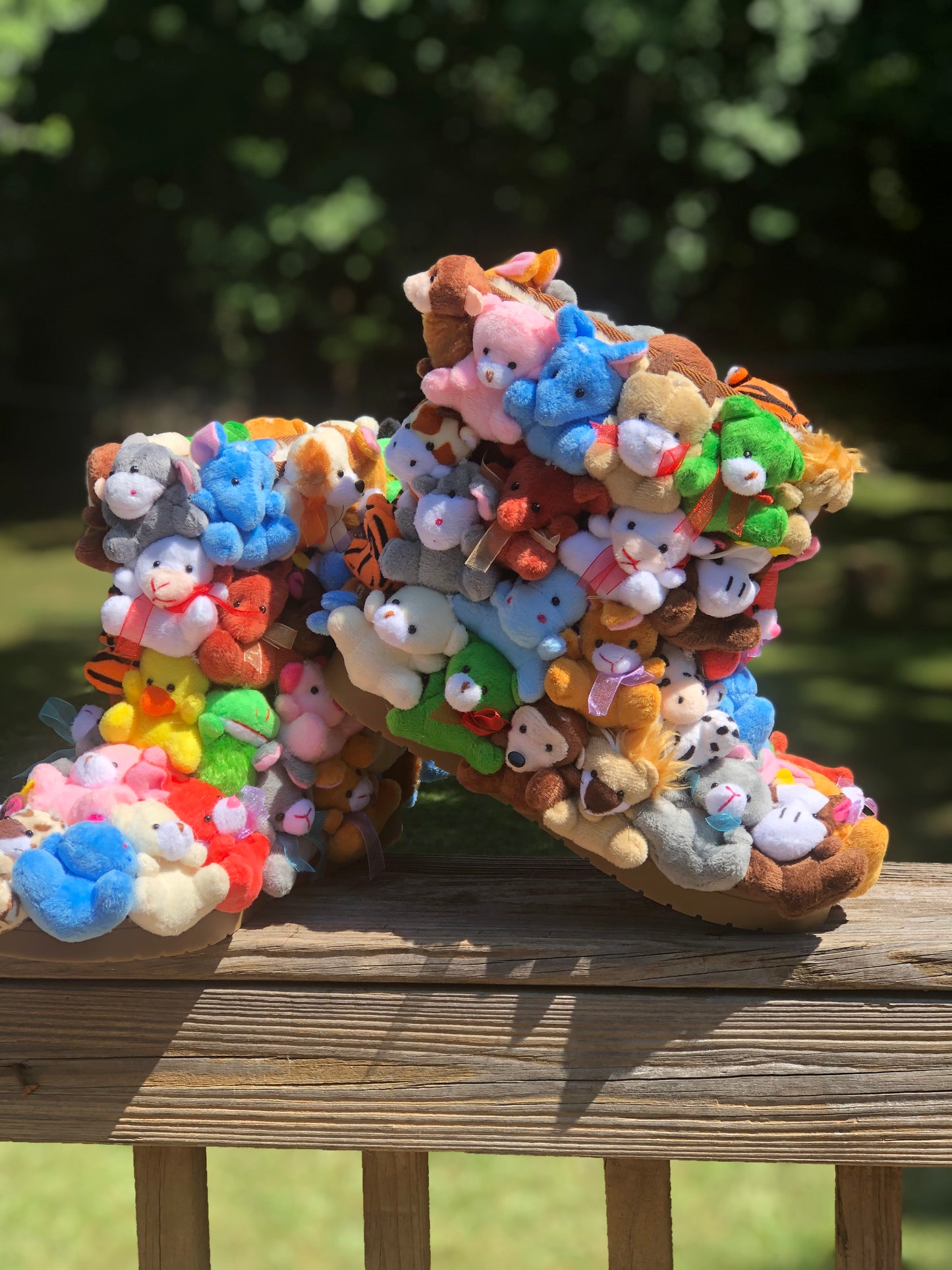 Mini Plushie Animal Boots