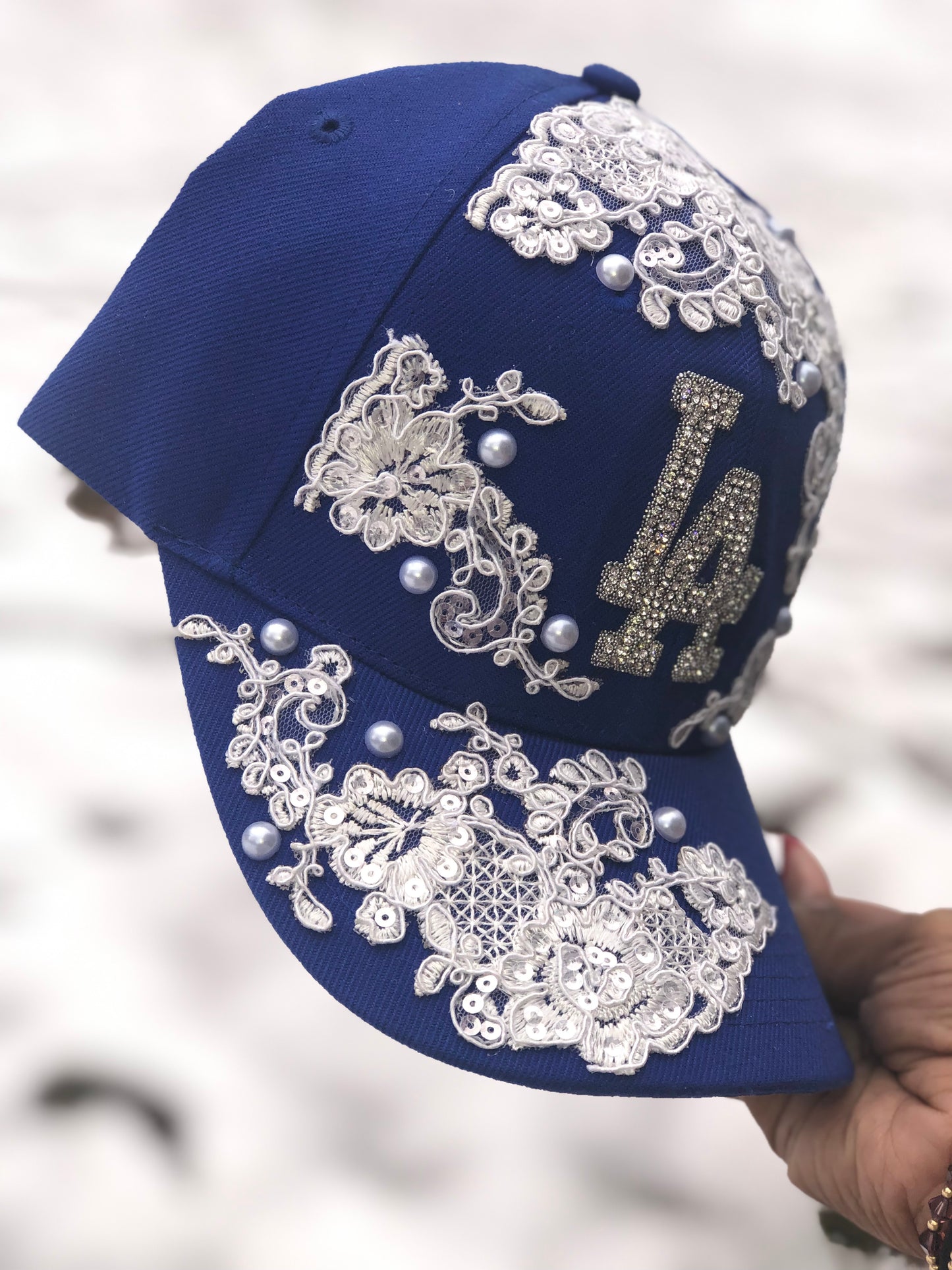 Lace & Pearls NY Hat