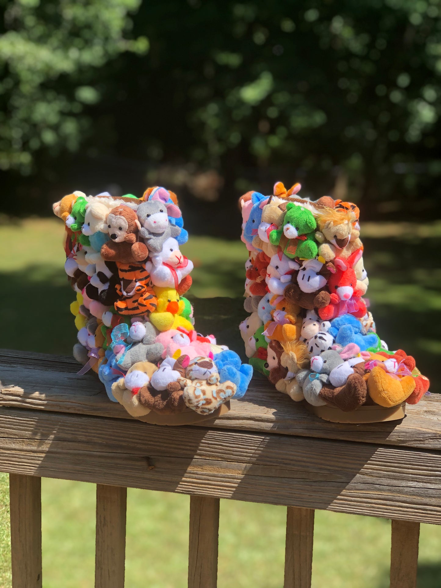 Mini Plushie Animal Boots