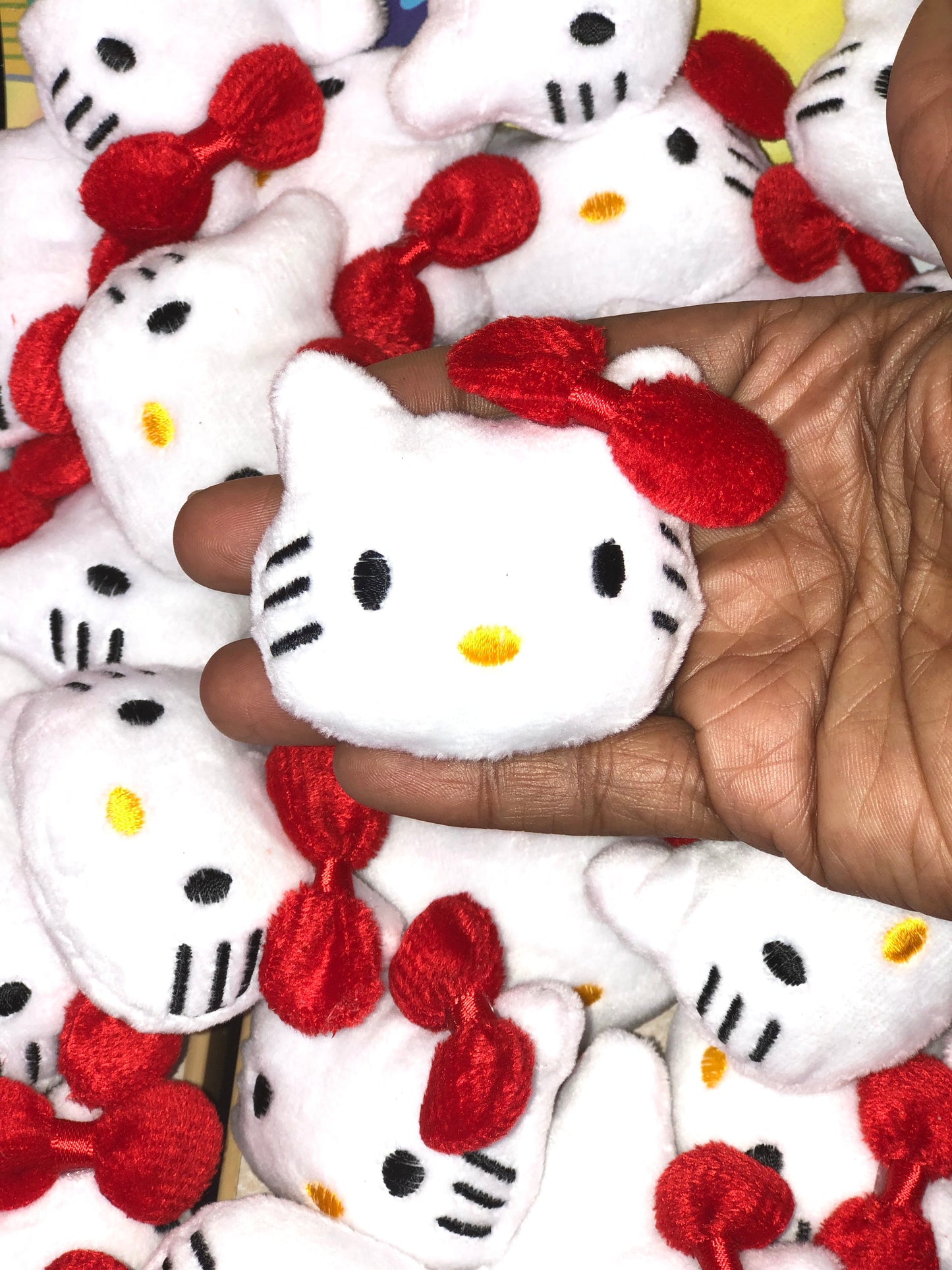 White Kitty Plushies for Creating
