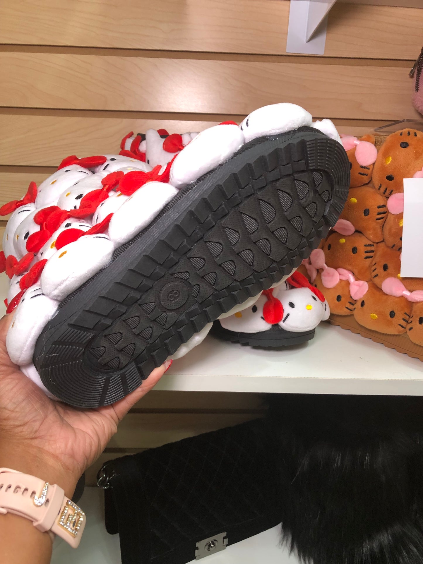 Custom White Kitty Plushie Boots
