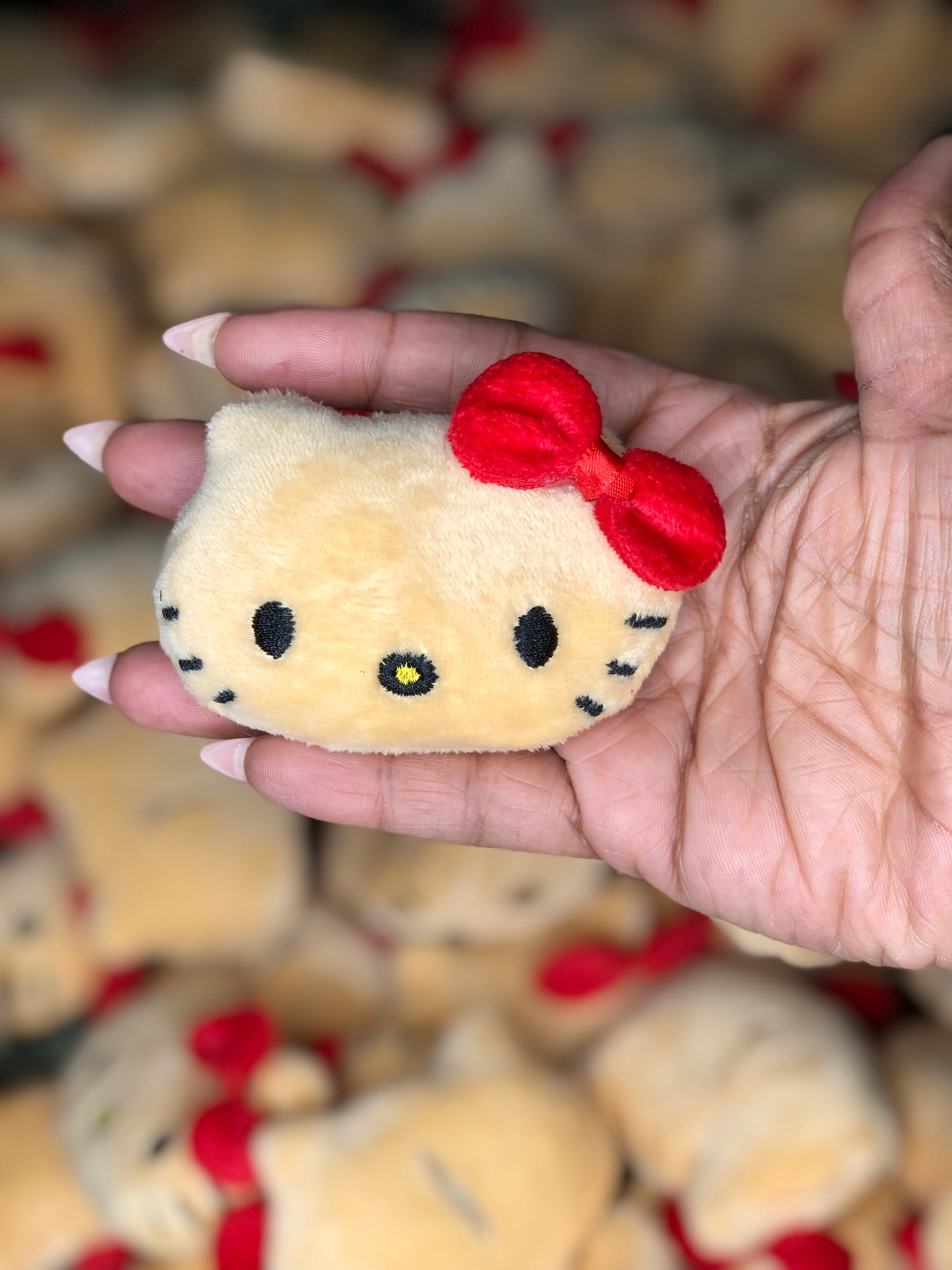 Mini Lt Brown Kitty Plushie (Bulk) | DIY Customization Supply