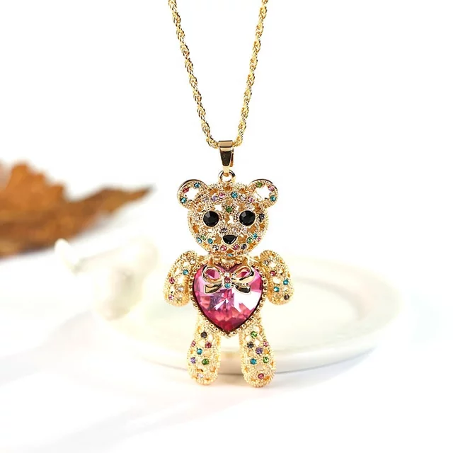 Teddy Bear Necklace