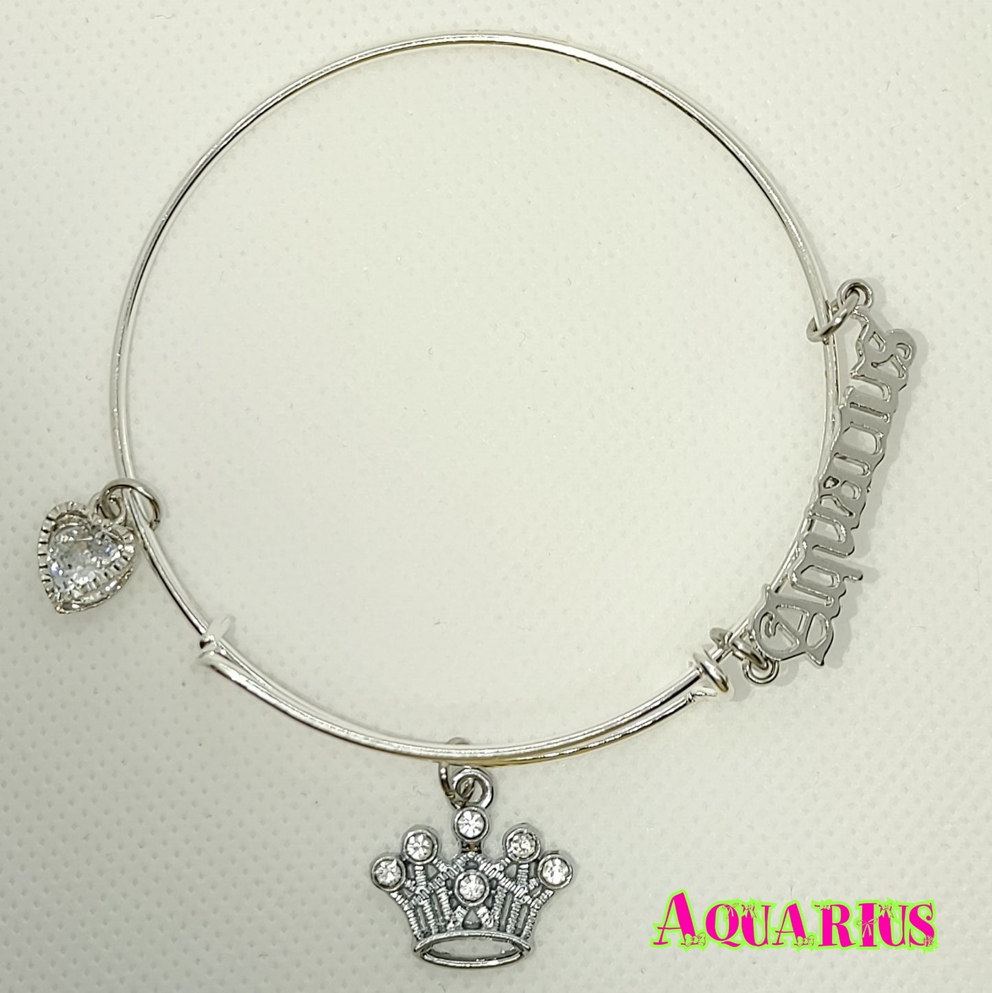 Zodiac Bangle Bracelet
