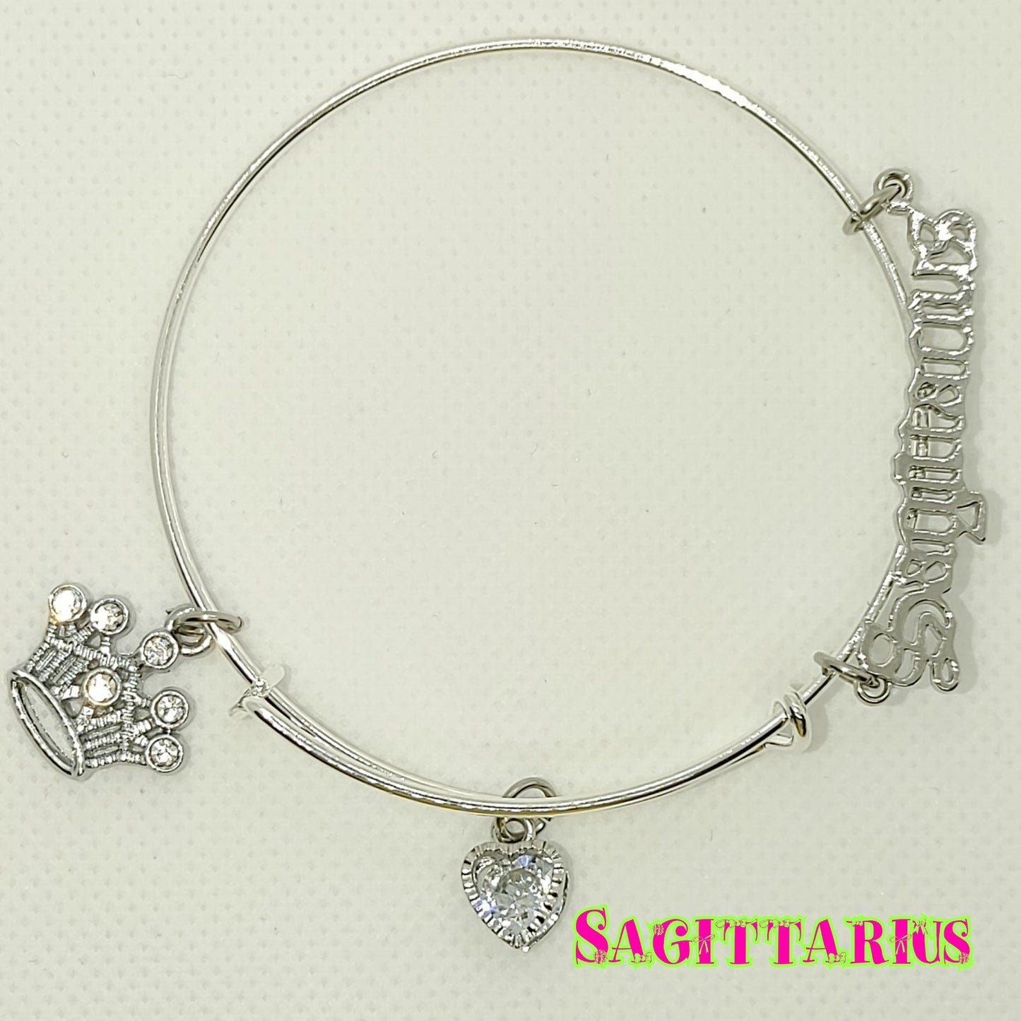 Zodiac Bangle Bracelet