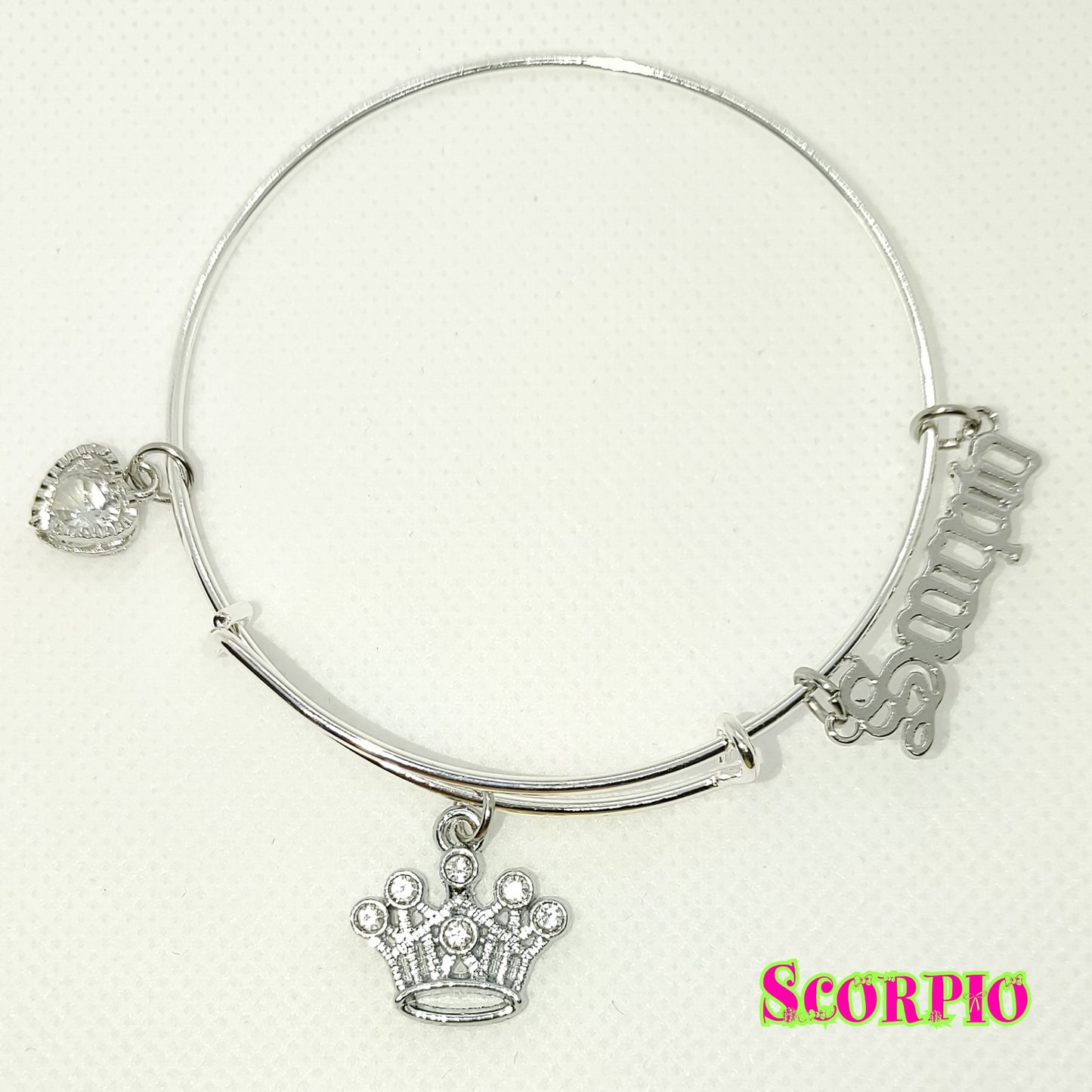 Zodiac Bangle Bracelet