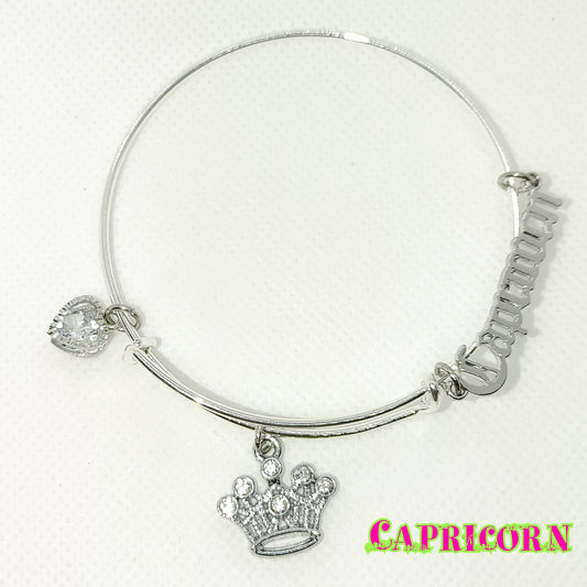 Zodiac Bangle Bracelet