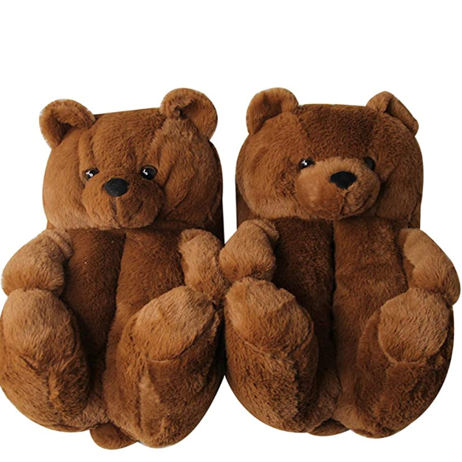 Brown Bear Slippers