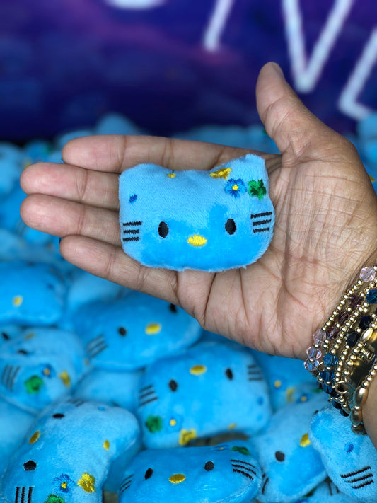 Blue Kitty Plushies for Creating