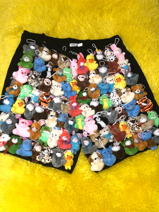 Mini Plush Animal Shorts