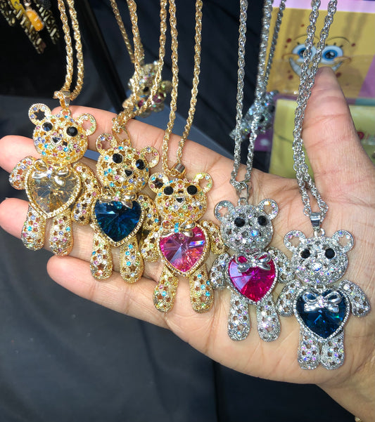 Teddy Bear Necklace