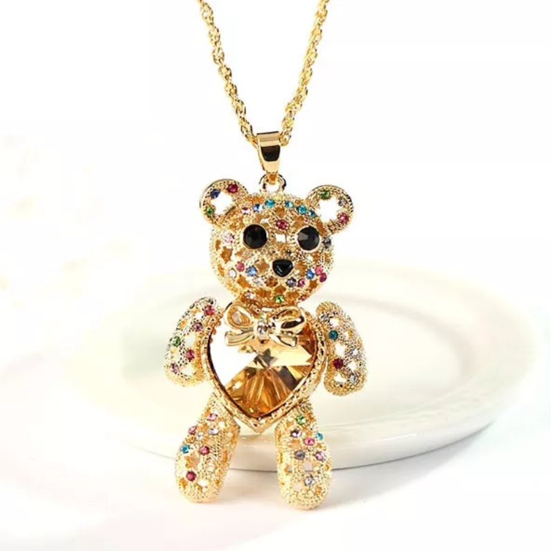 Teddy Bear Necklace